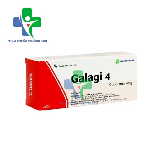 Galagi 4 Agimexpharm - Điều trị các đối tượng sa sút trí tuệ